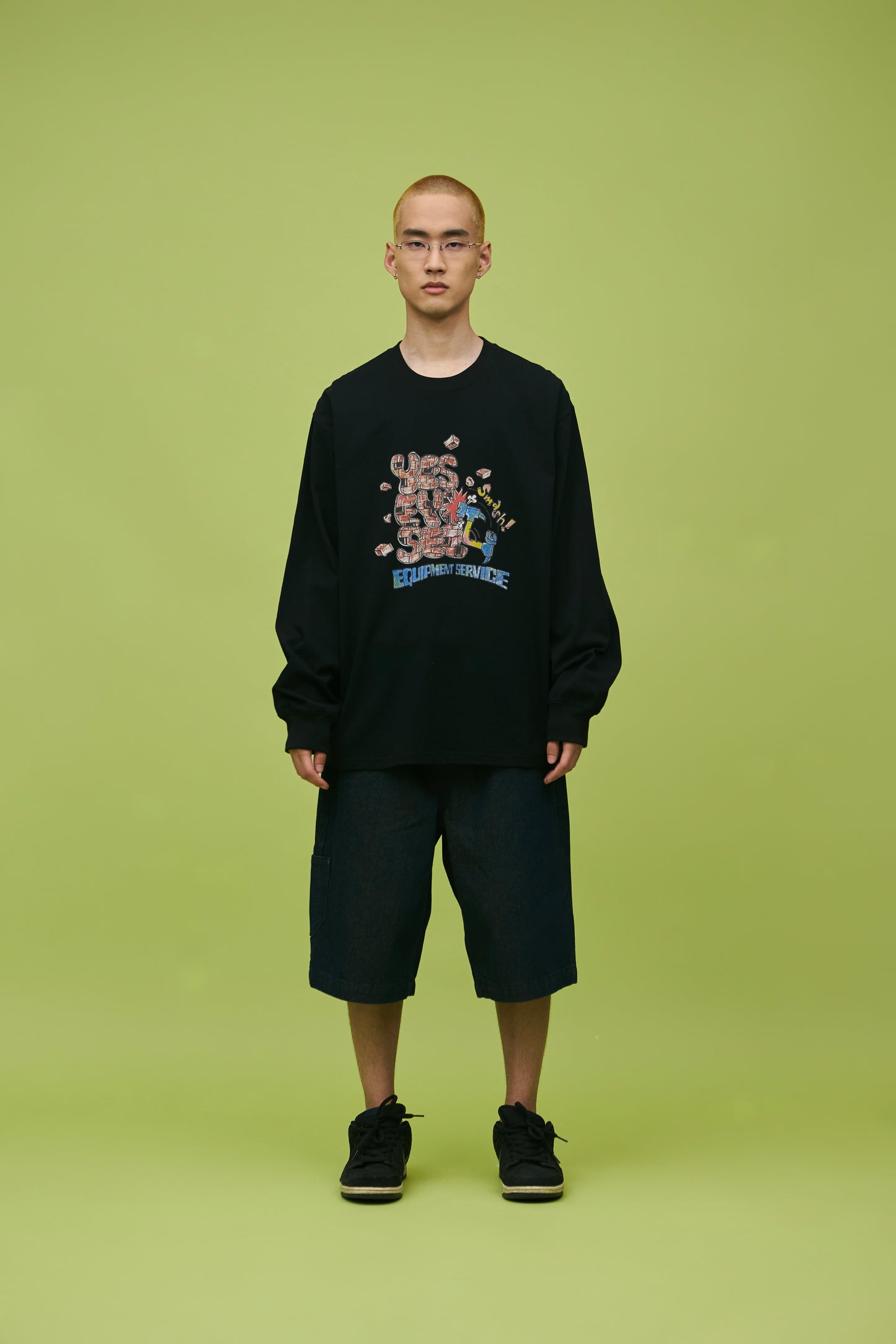 Broken Brick L/S