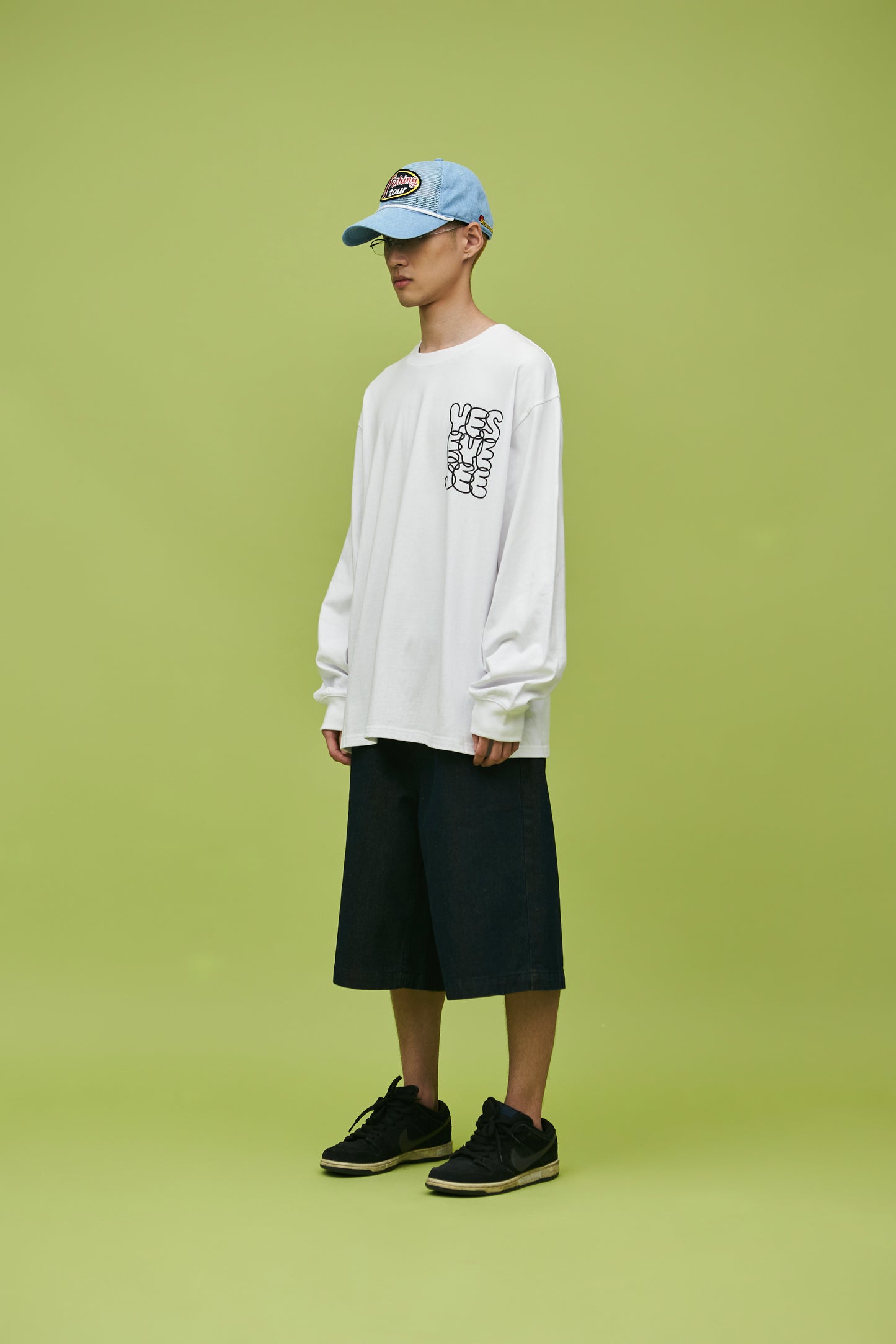 Carpenter Denim Shorts