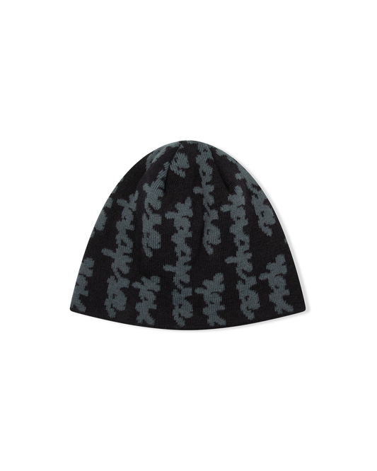 Doodled Jacquard Beanie