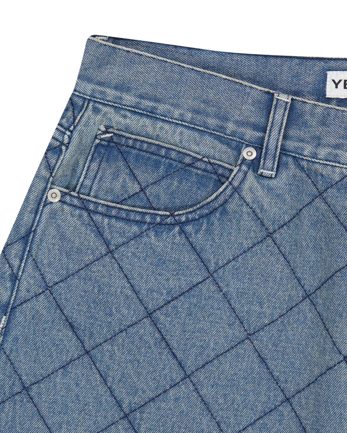 Equal Net 5 Pockets Denim Pants