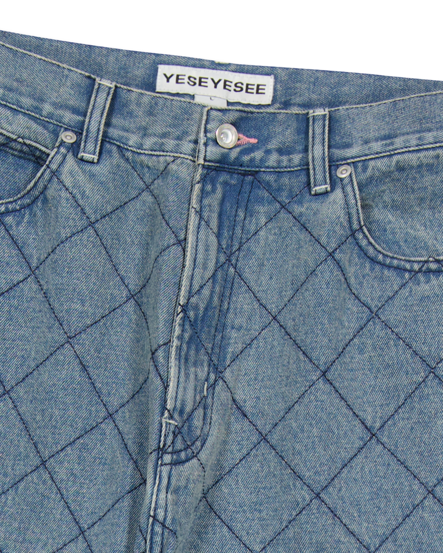 Equal Net 5 Pockets Denim Pants