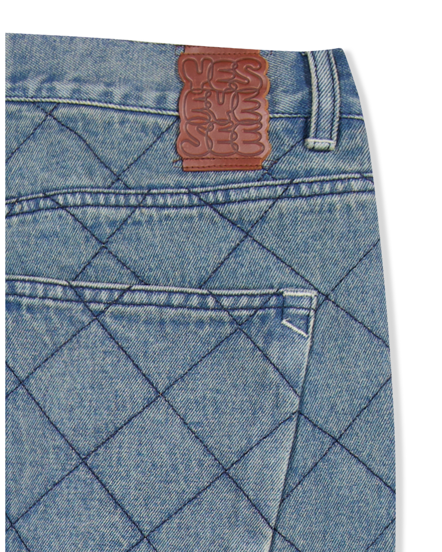 Equal Net 5 Pockets Denim Pants