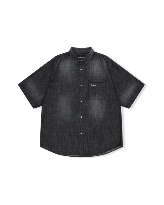 Loose Fit Denim Half Shirts