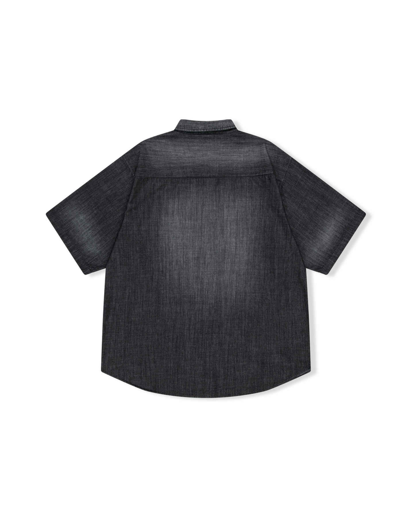 Loose Fit Denim Half Shirts