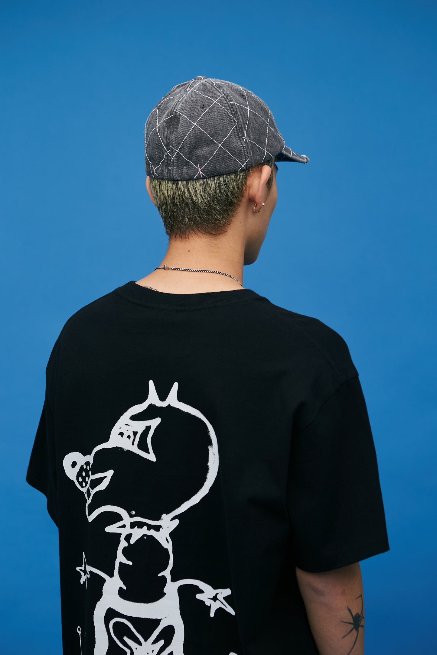 Net Denim Cap