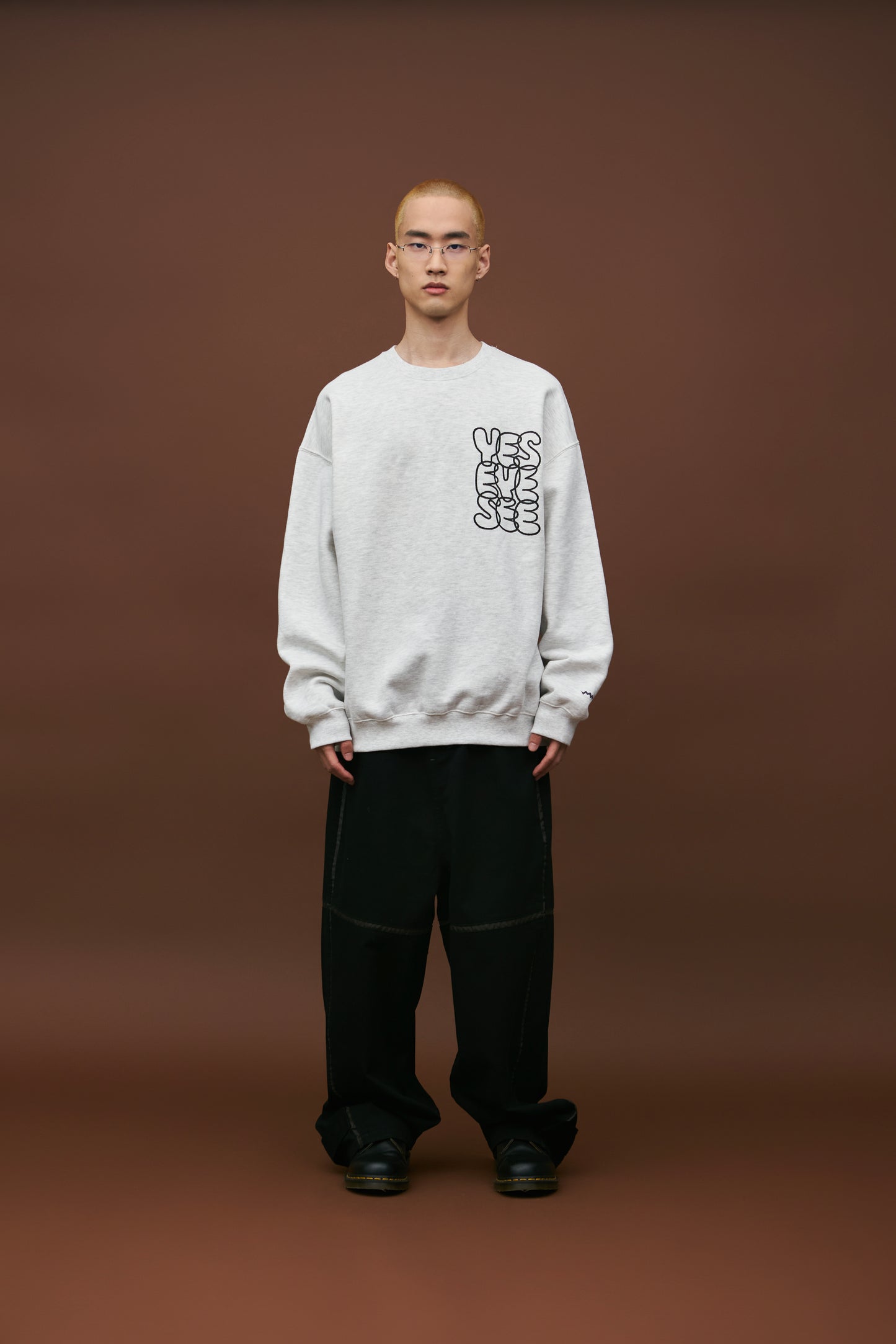 Paneled Chino Pants
