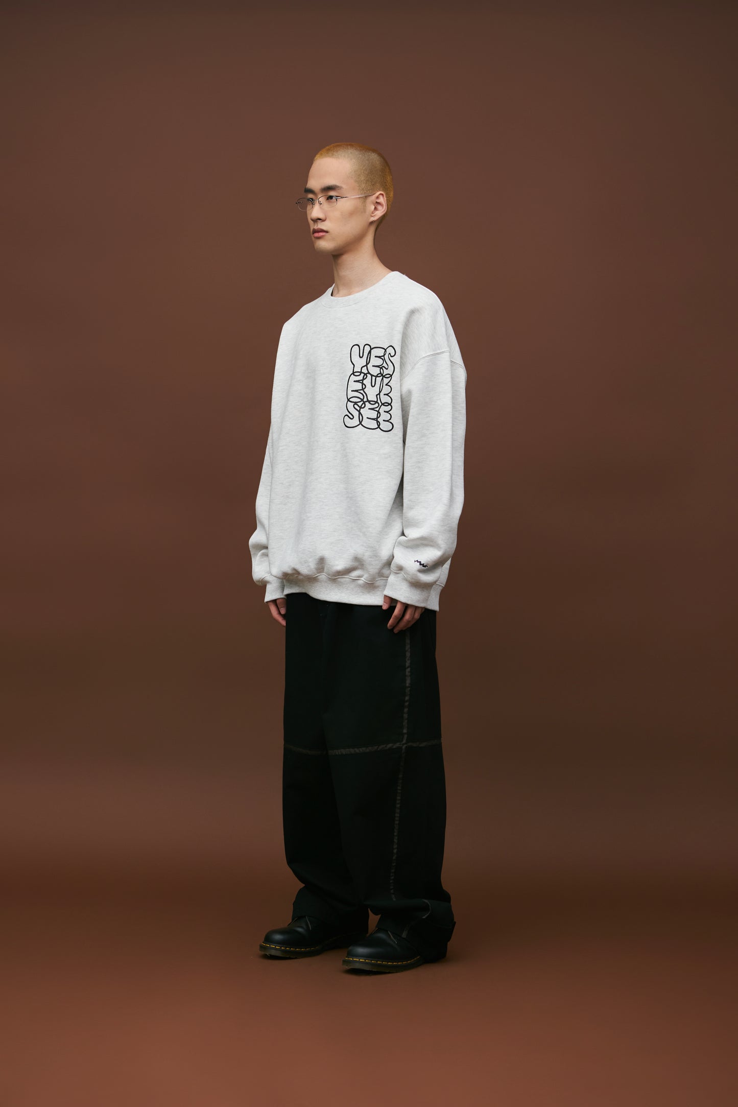 Paneled Chino Pants
