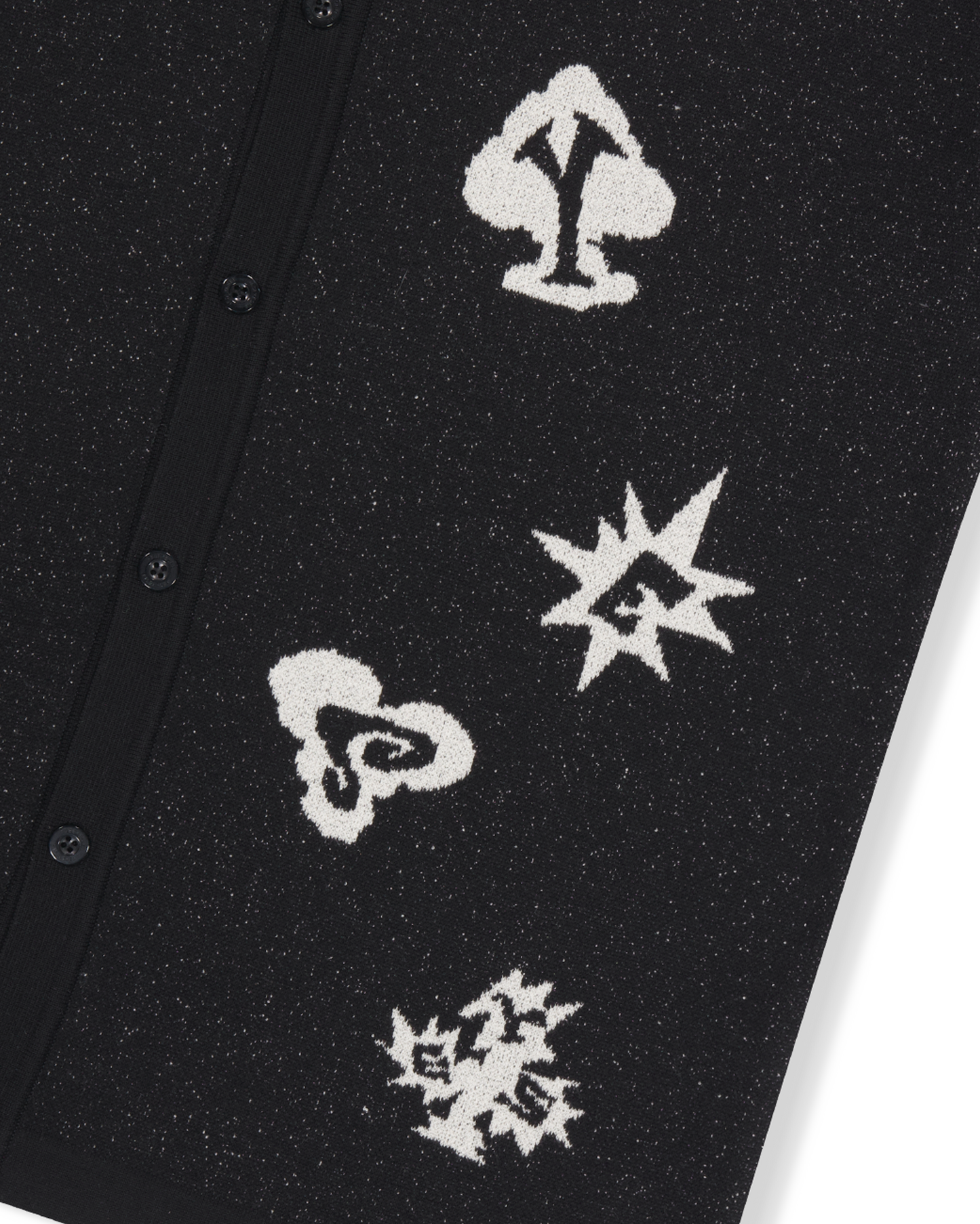 Poker Icons Knit Half Shirts