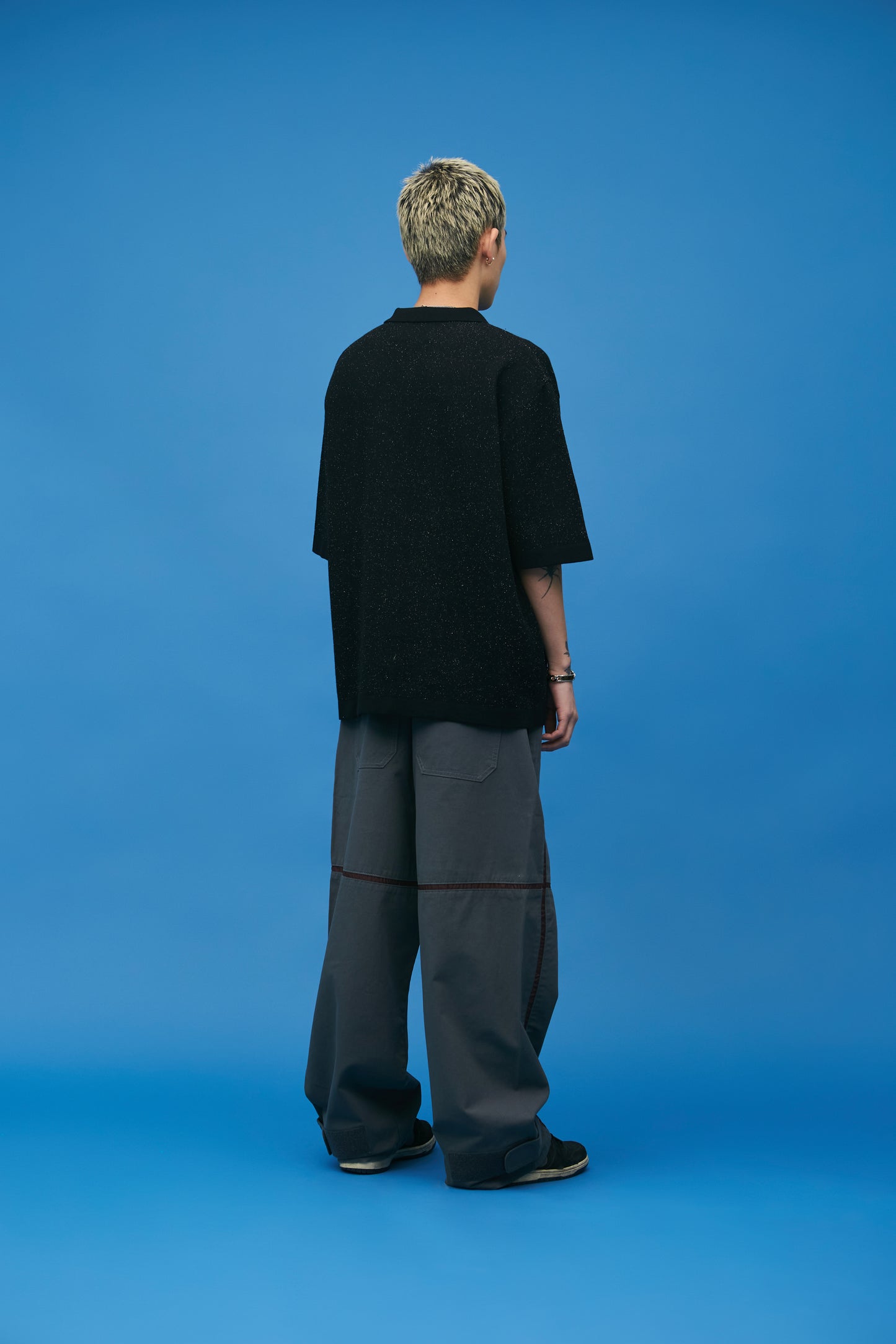 Poker Icons Knit Half Shirts
