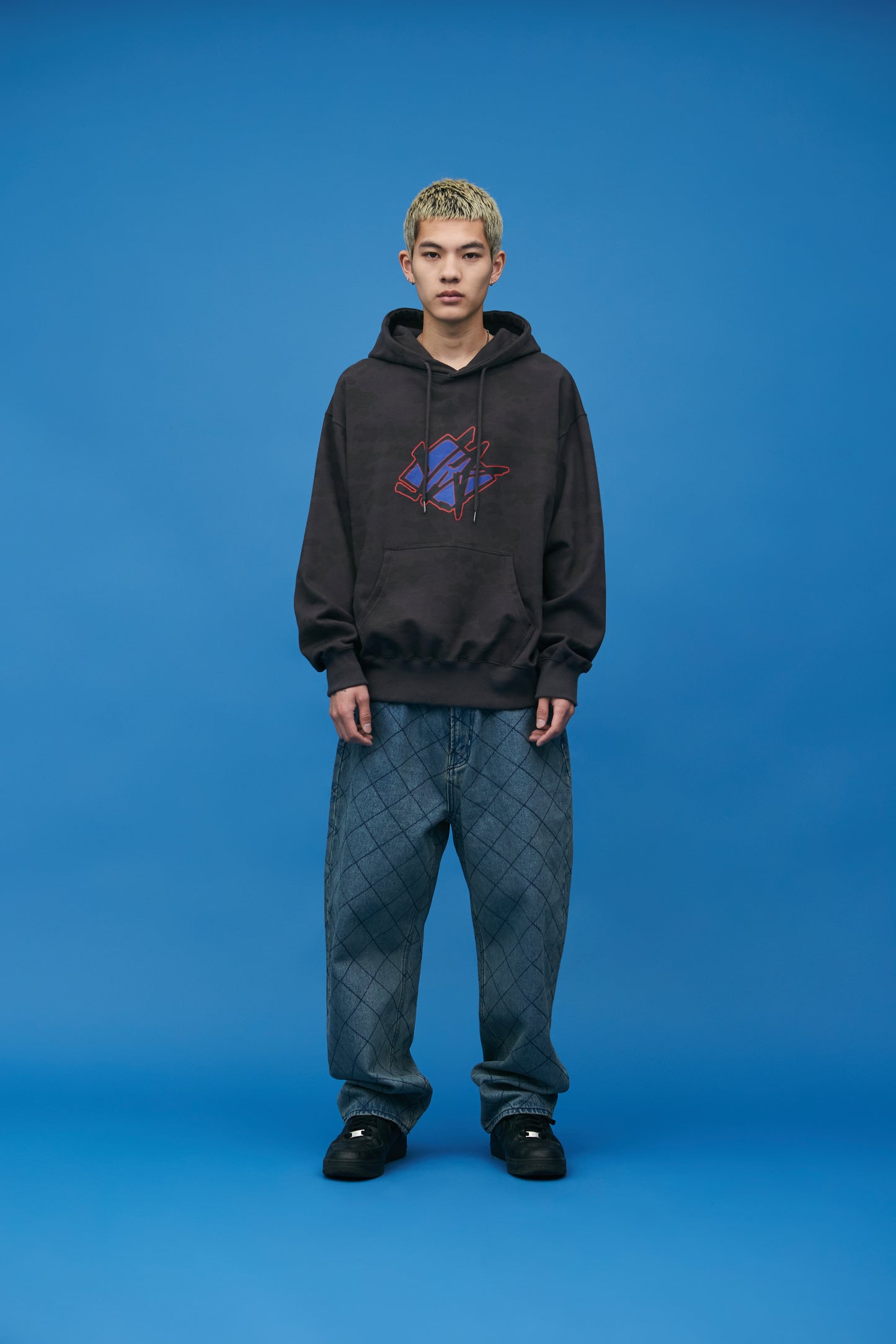 Y.E.S Camo Sign Hoodie