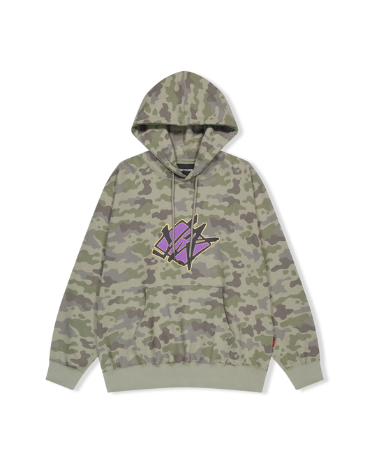 Y.E.S Camo Sign Hoodie