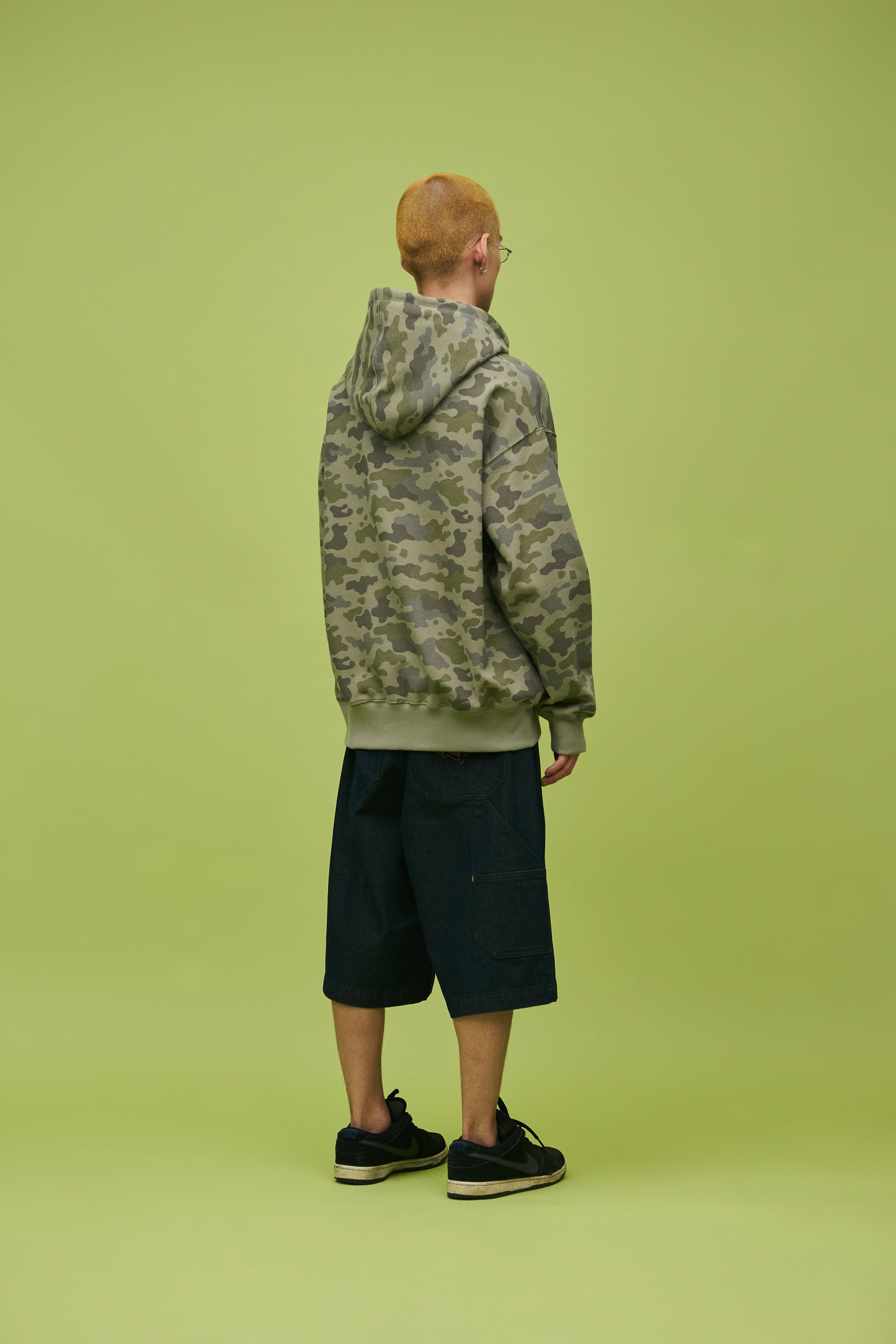 Y.E.S Camo Sign Hoodie