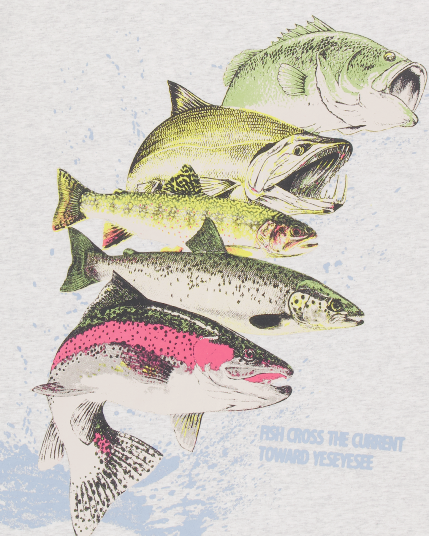 Y.E.S Fishes Tee