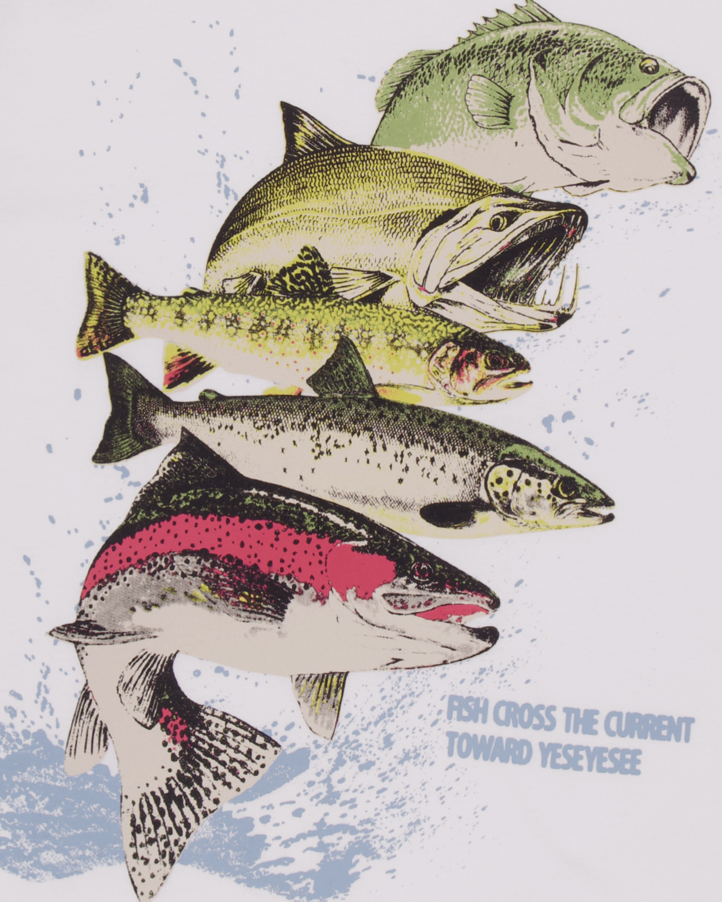 Y.E.S Fishes Tee