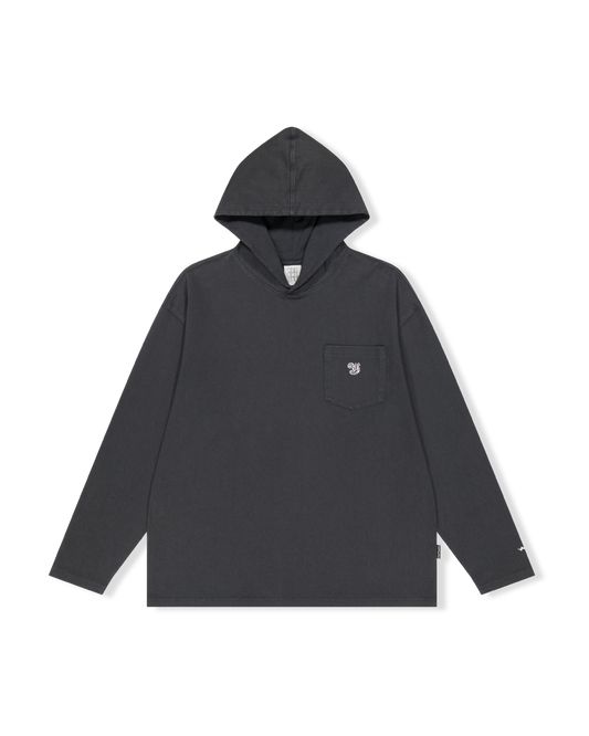 Y.E.S Washed Single Hoodie
