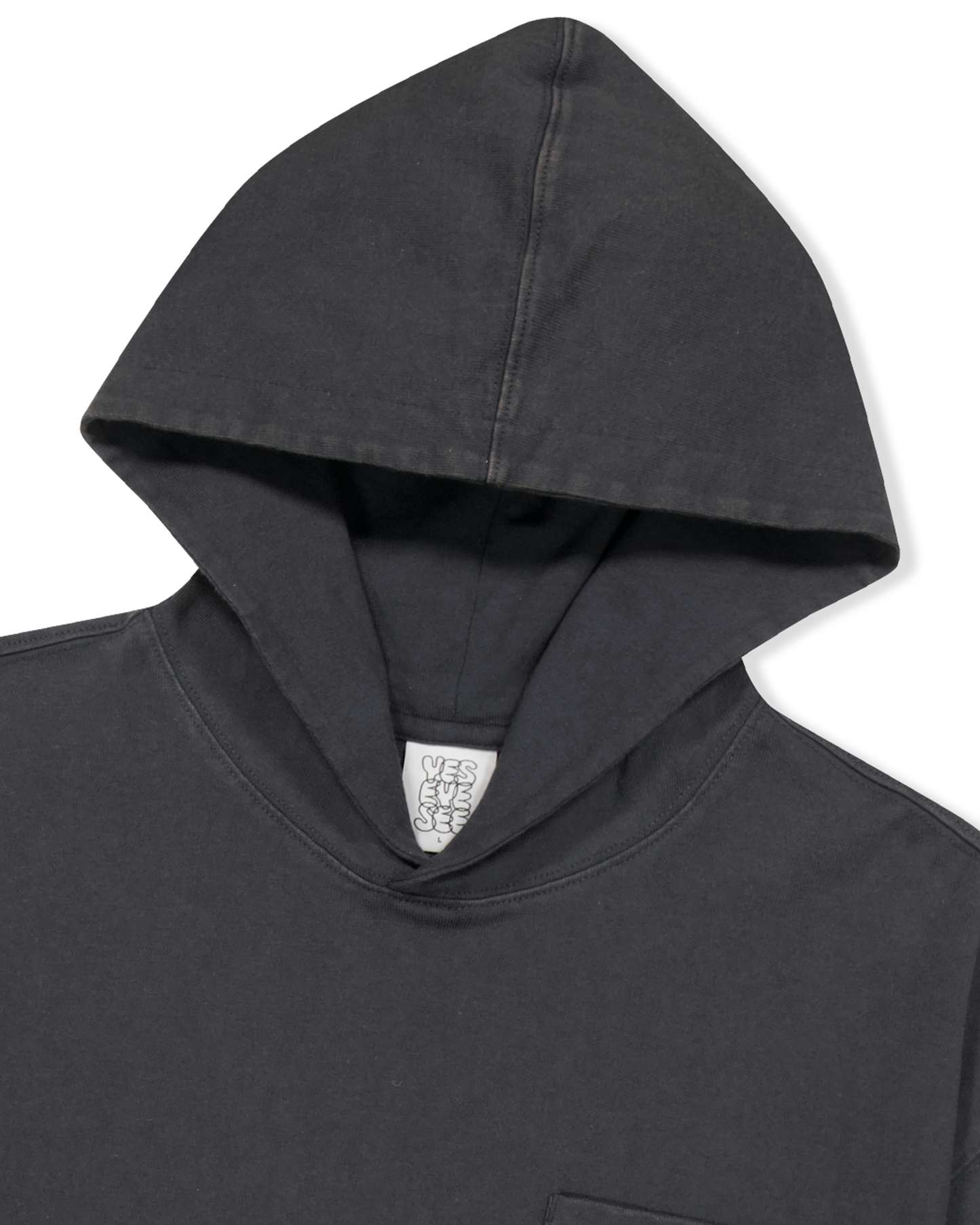 Y.E.S Washed Single Hoodie