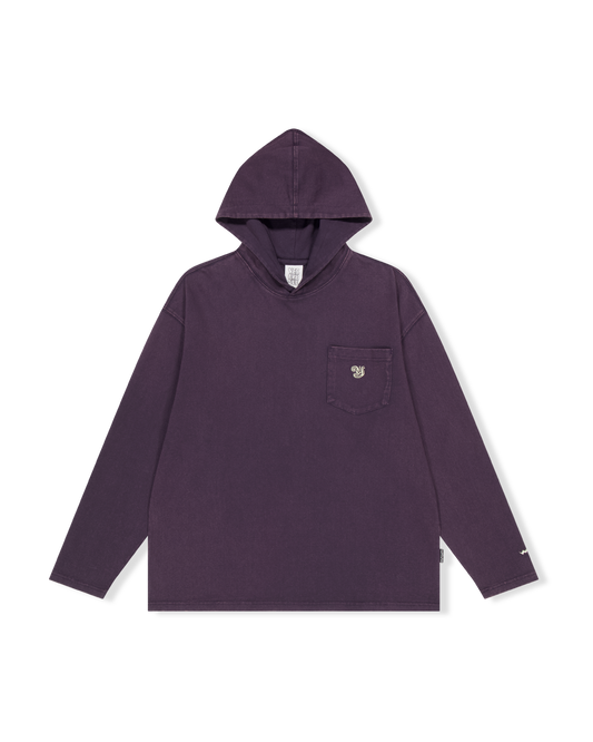 Y.E.S Washed Single Hoodie