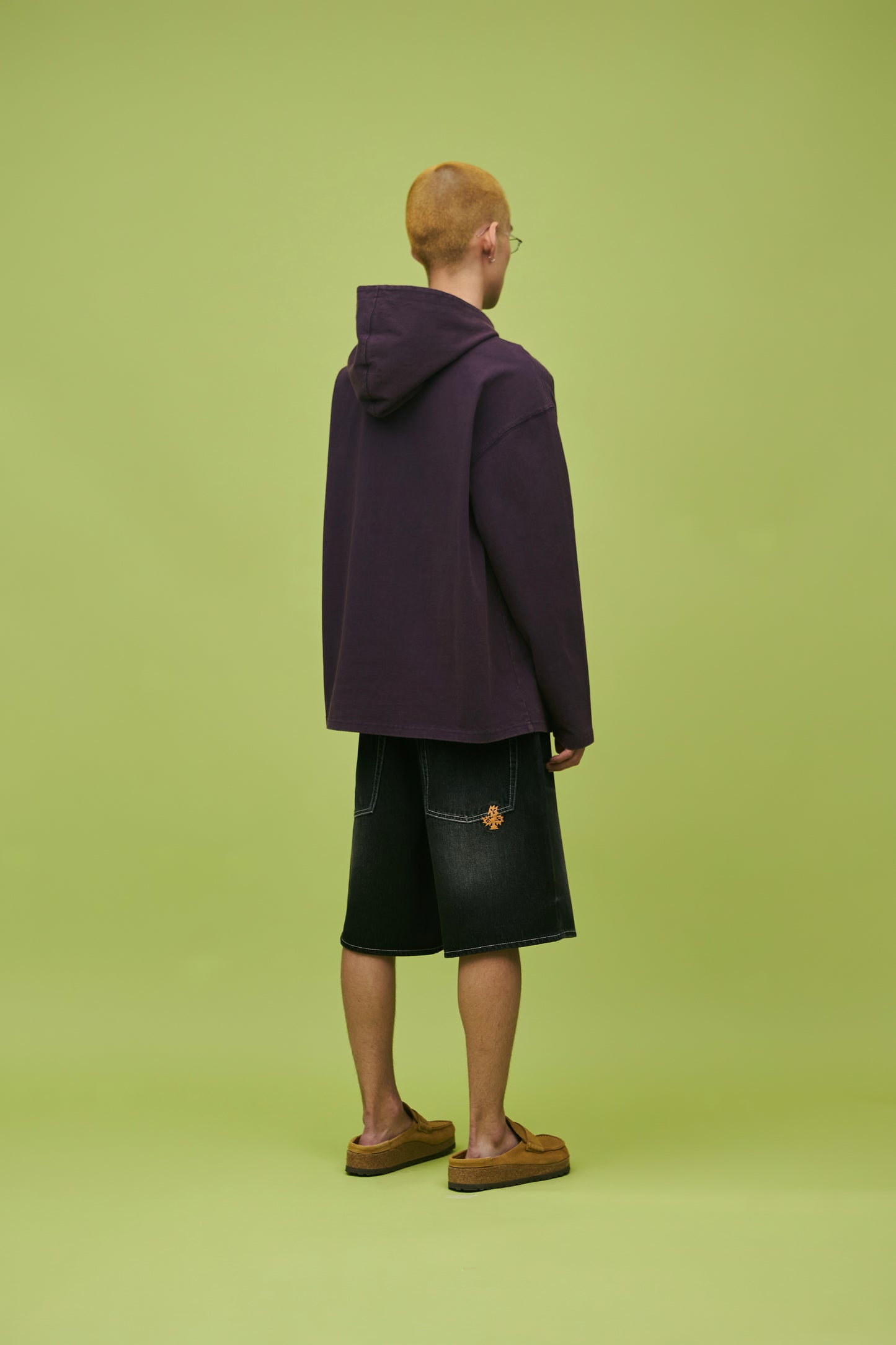 Y.E.S Washed Single Hoodie