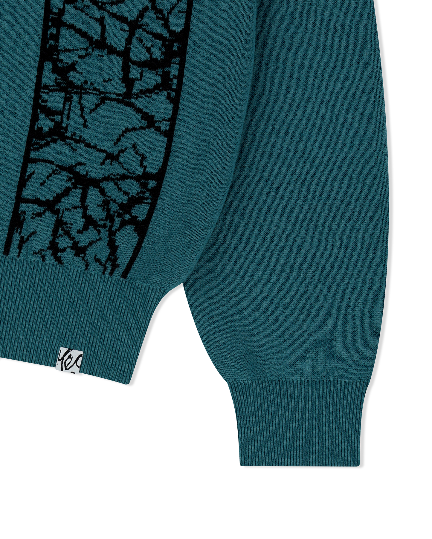 Knit Zip Up Polo Cardigan