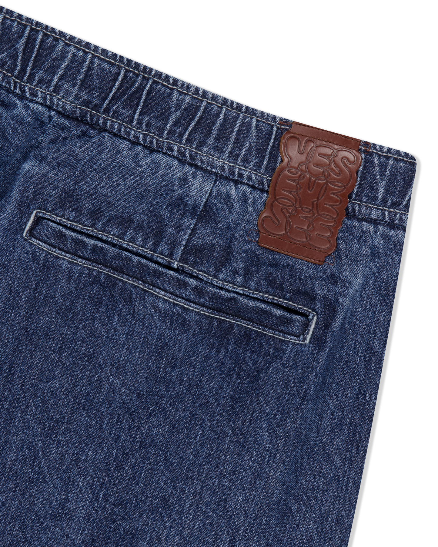 Adjustable X-Hook Easy Denim Pants