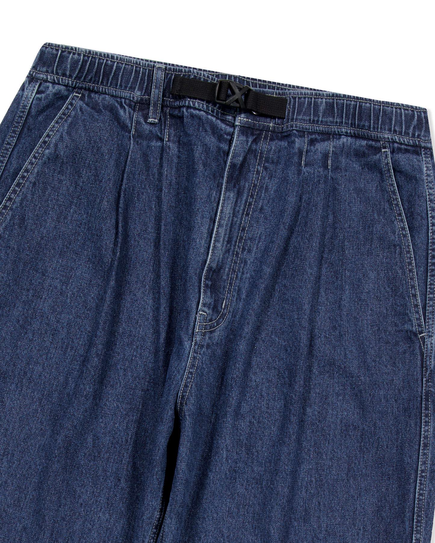 Adjustable X-Hook Easy Denim Pants