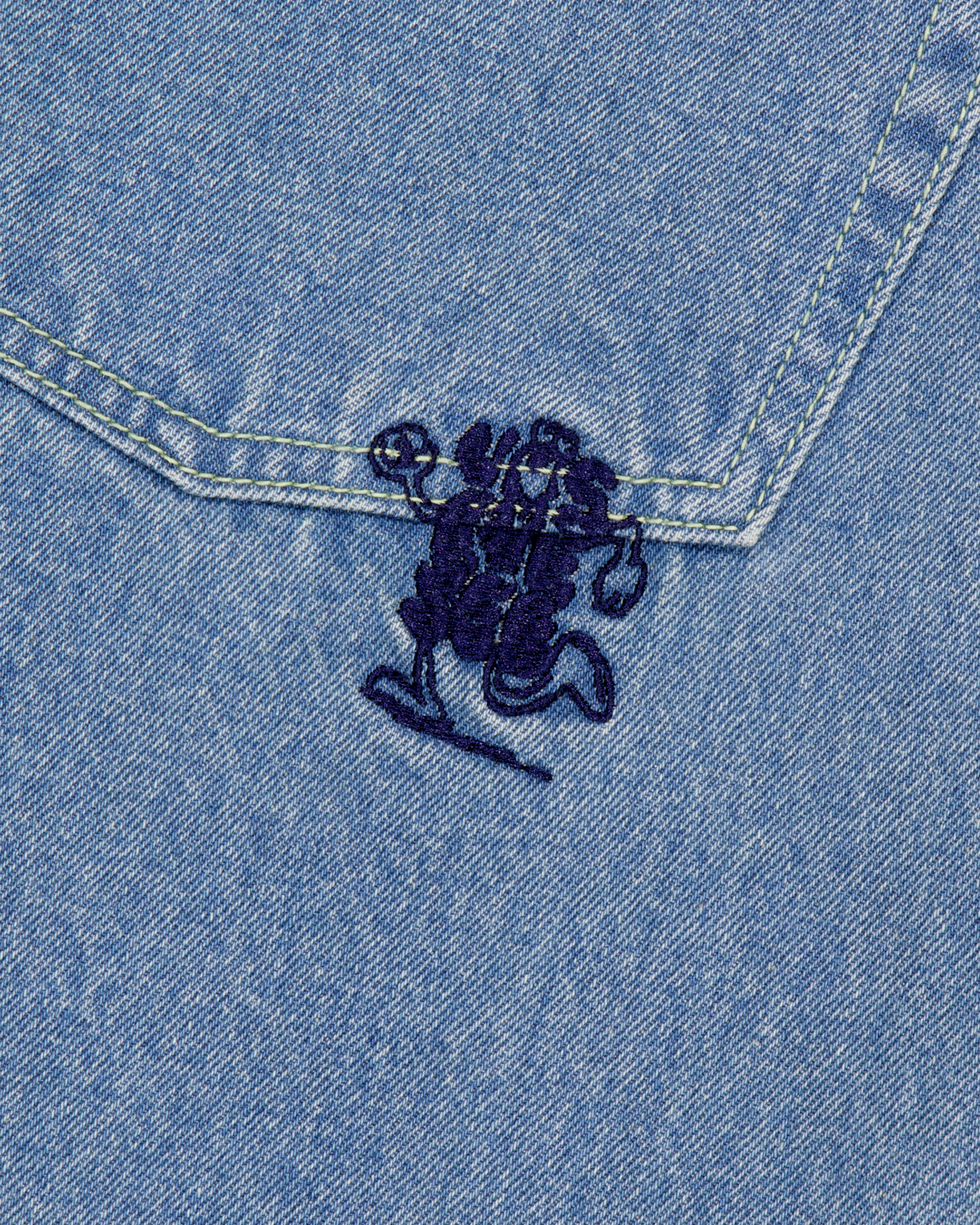 Basal 5 Pockets Denim Shorts