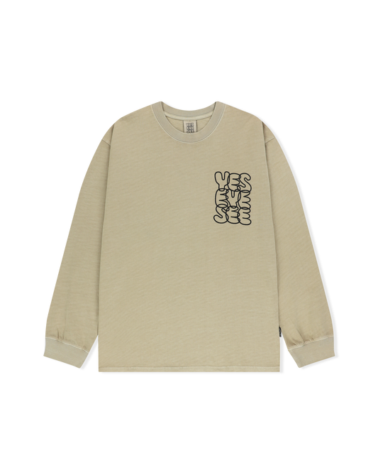 C-Logo Pigment L/S