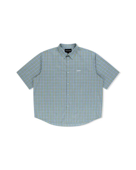 Y.E.S Short Sleeve Check Shirt