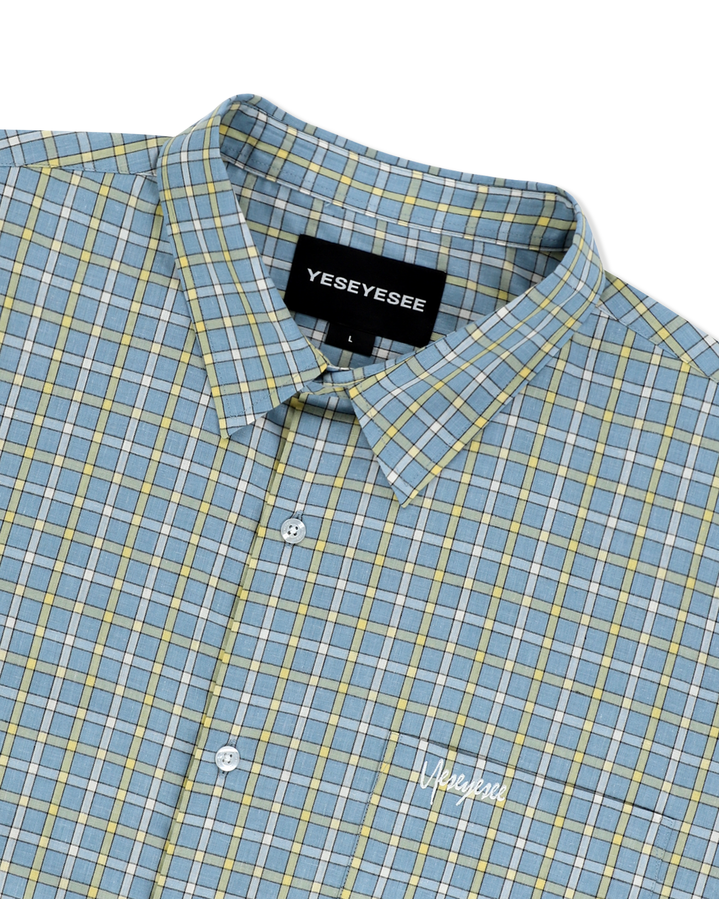 Y.E.S Short Sleeve Check Shirt