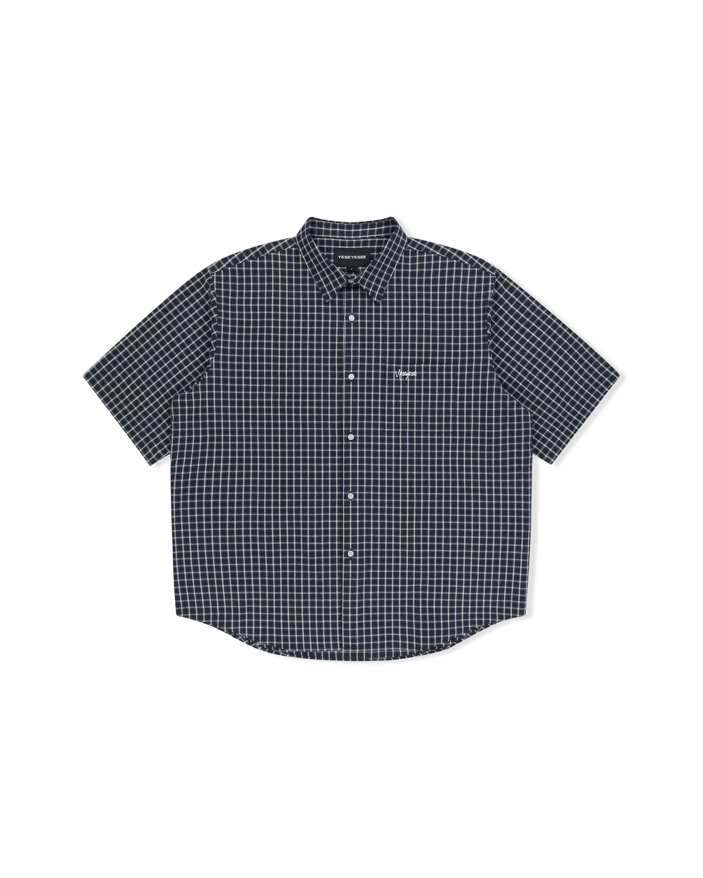 Y.E.S Short Sleeve Check Shirt