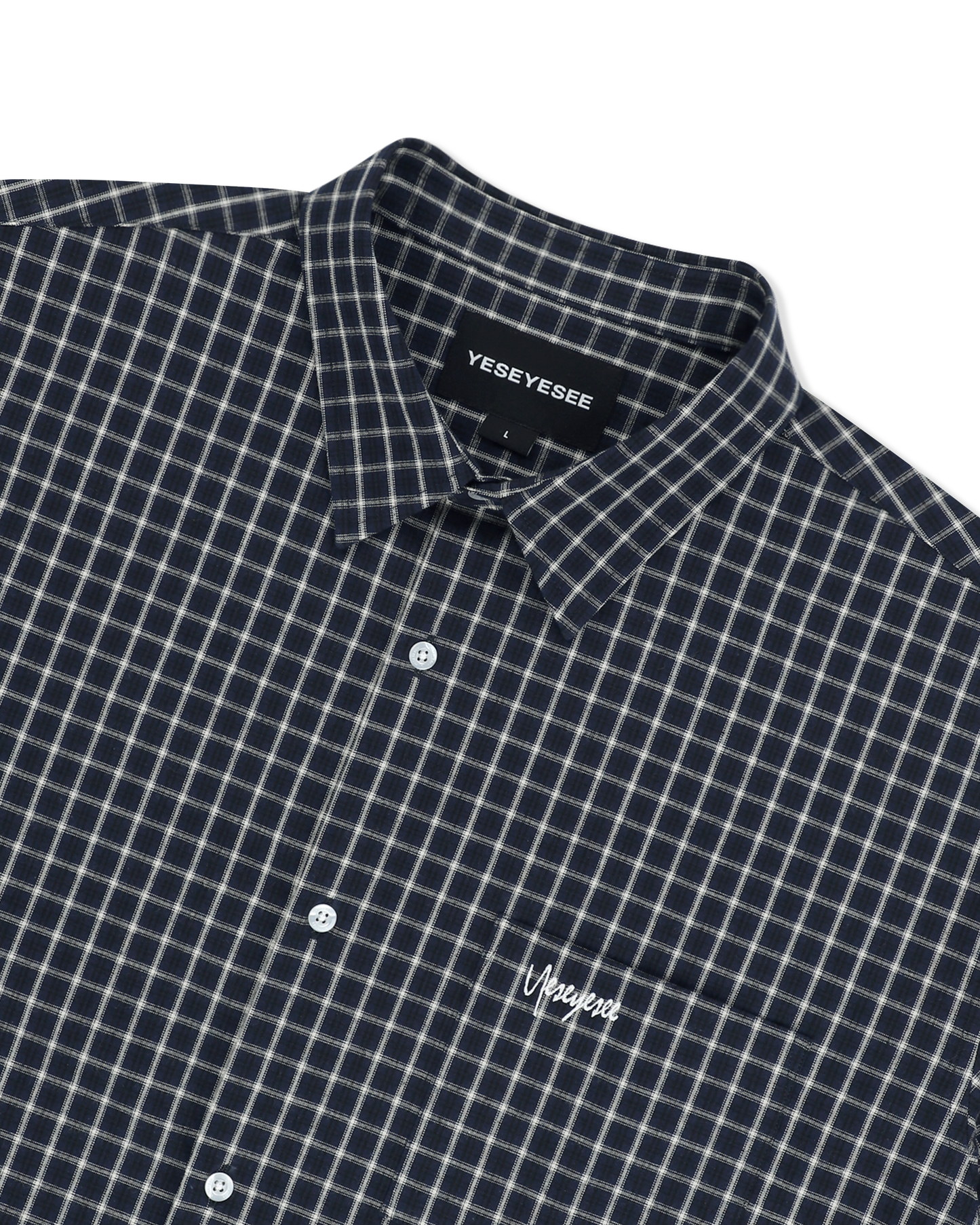 Y.E.S Short Sleeve Check Shirt