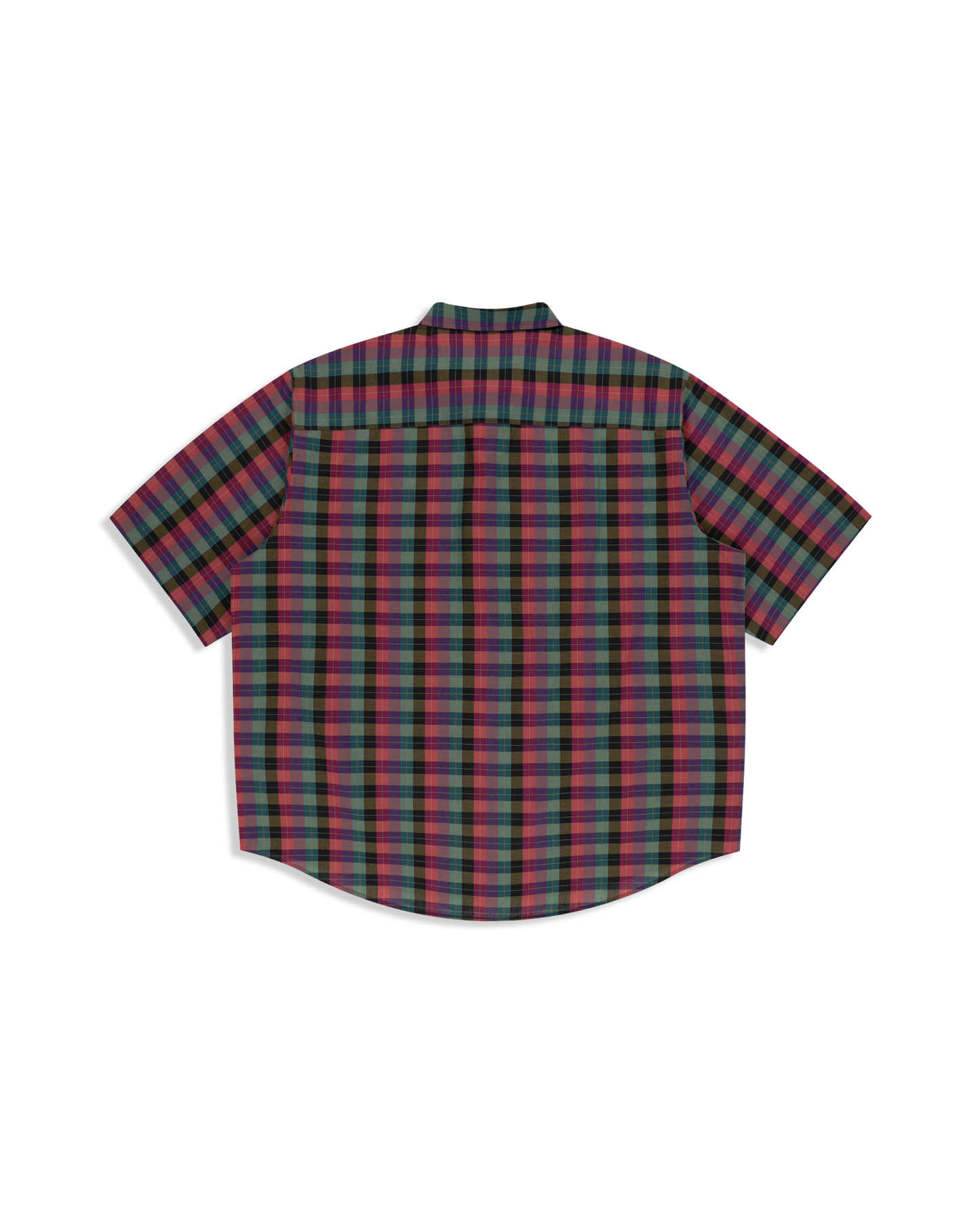 Y.E.S Short Sleeve Check Shirt