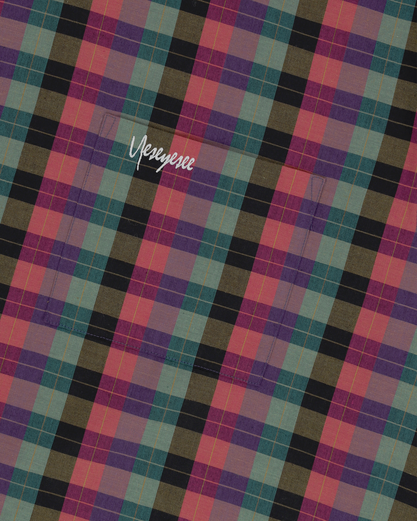 Y.E.S Short Sleeve Check Shirt