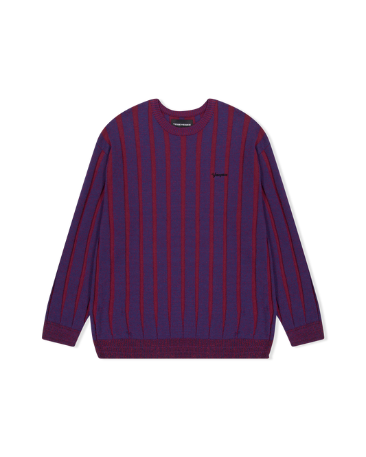 Stipe Knit Pullover
