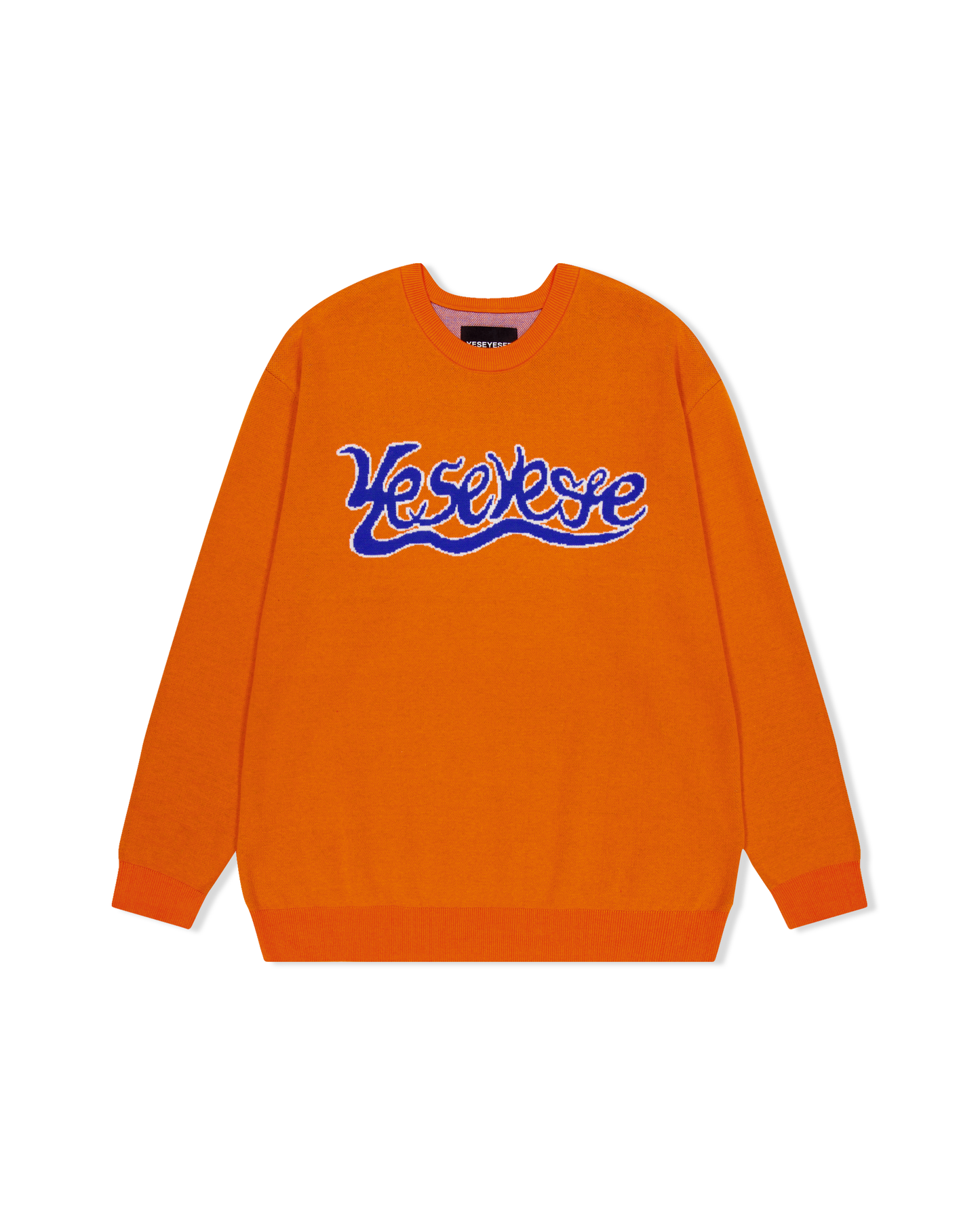 Snail Logo Long Sleeve Knit Pullover