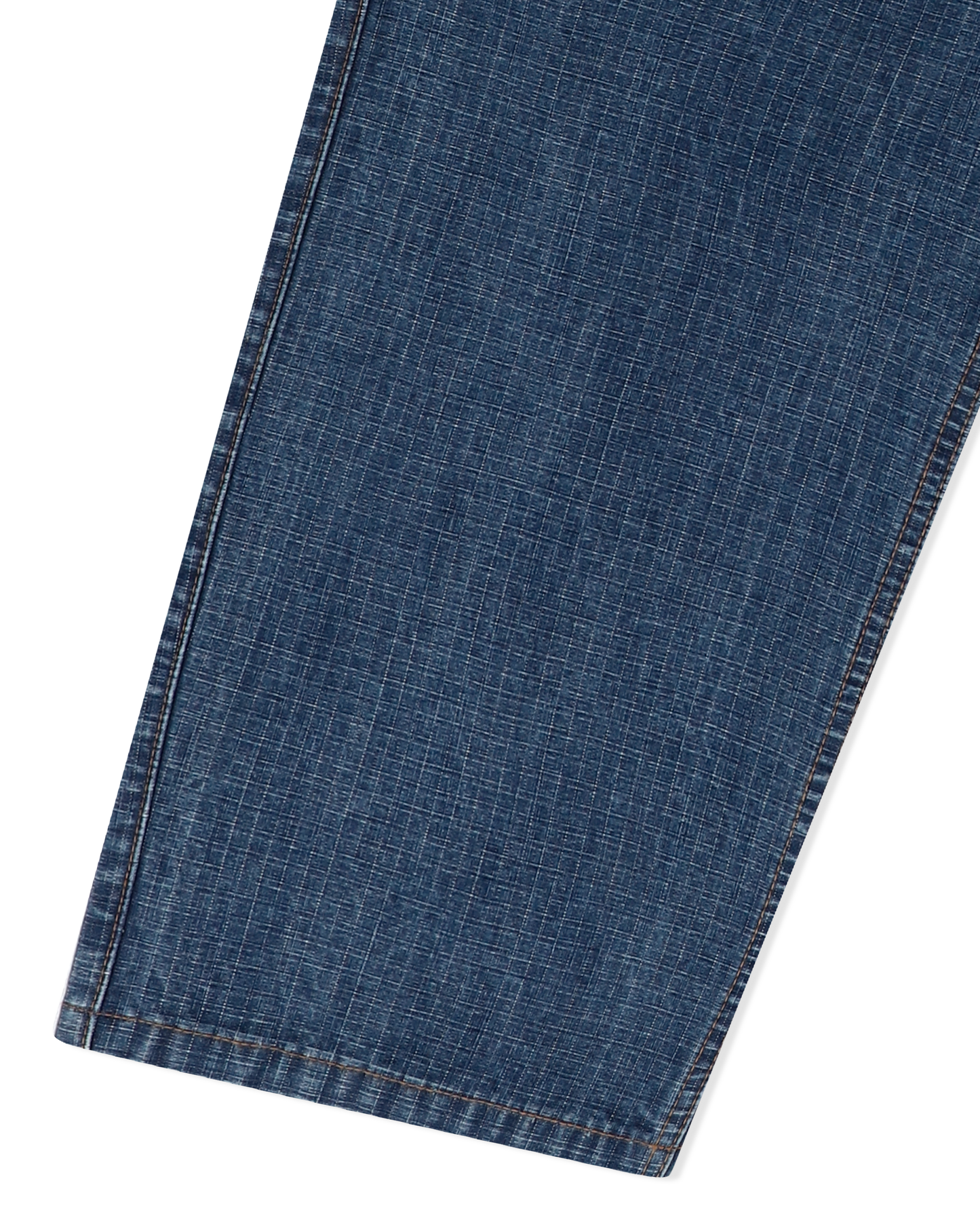 Two Tucked Ripstop Denim Pants