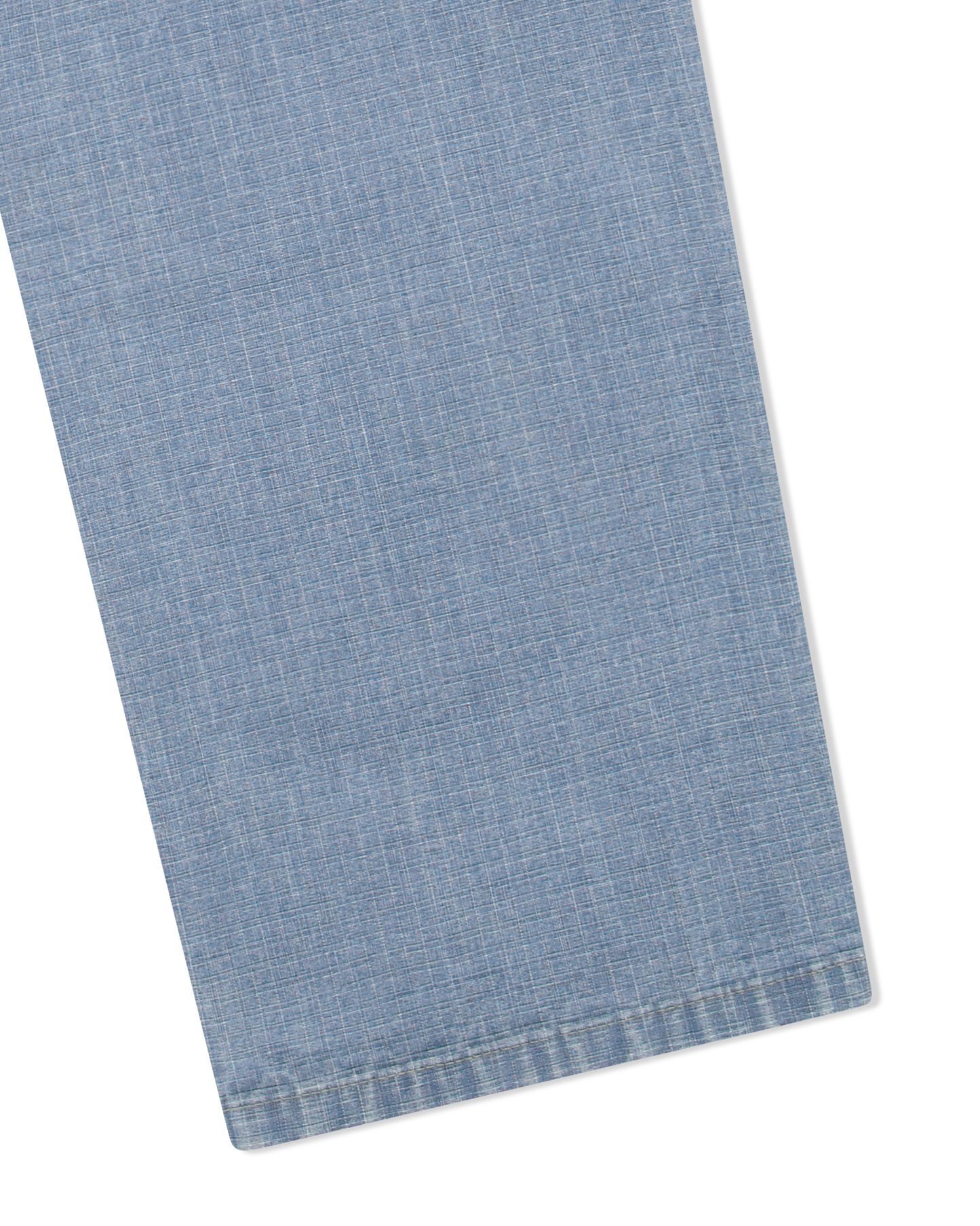 Two Tucked Ripstop Denim Pants
