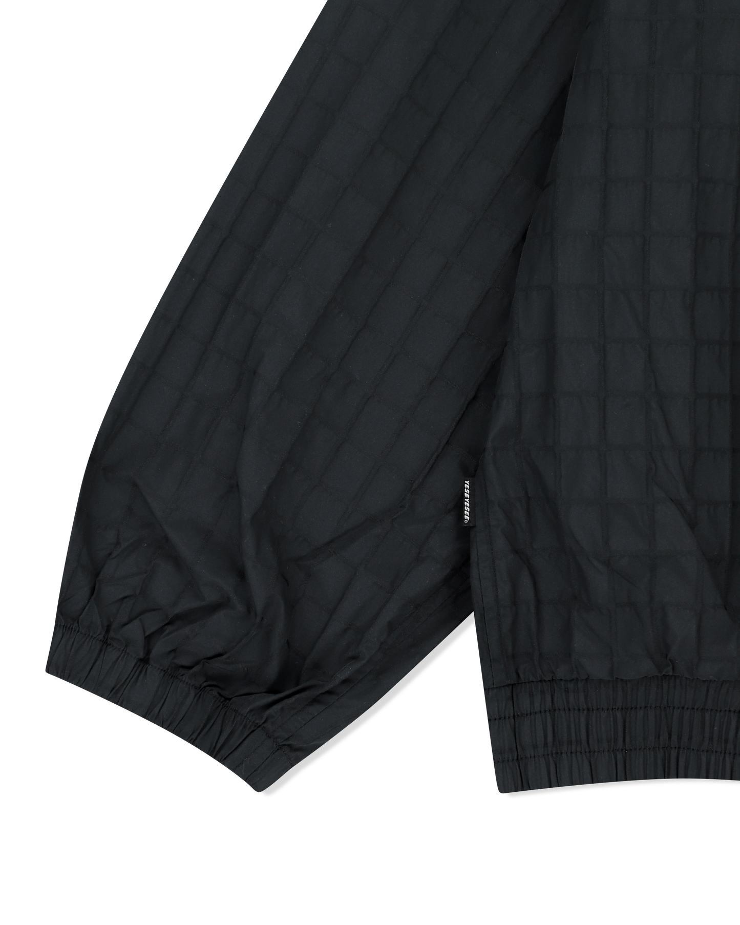Windowpane Zip Blouson