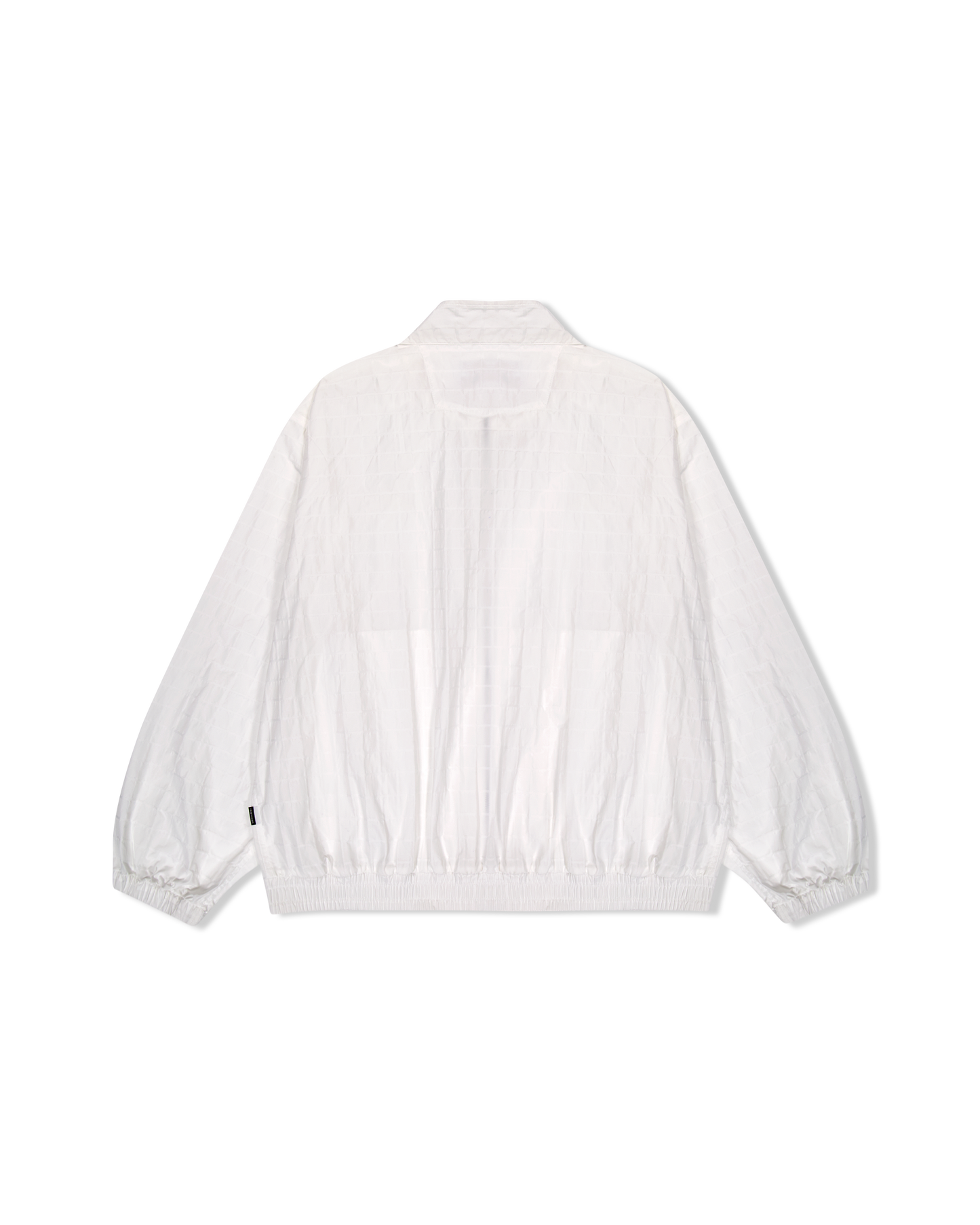 Windowpane Zip Blouson