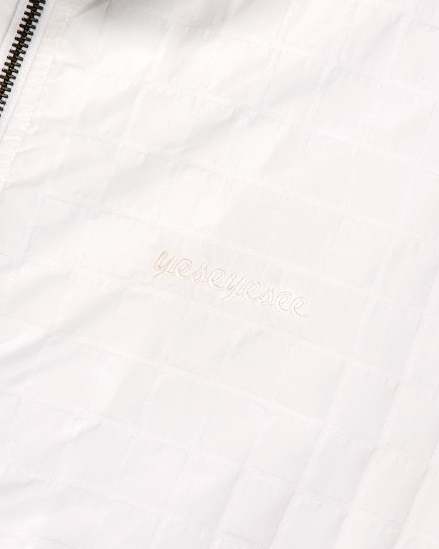 Windowpane Zip Blouson