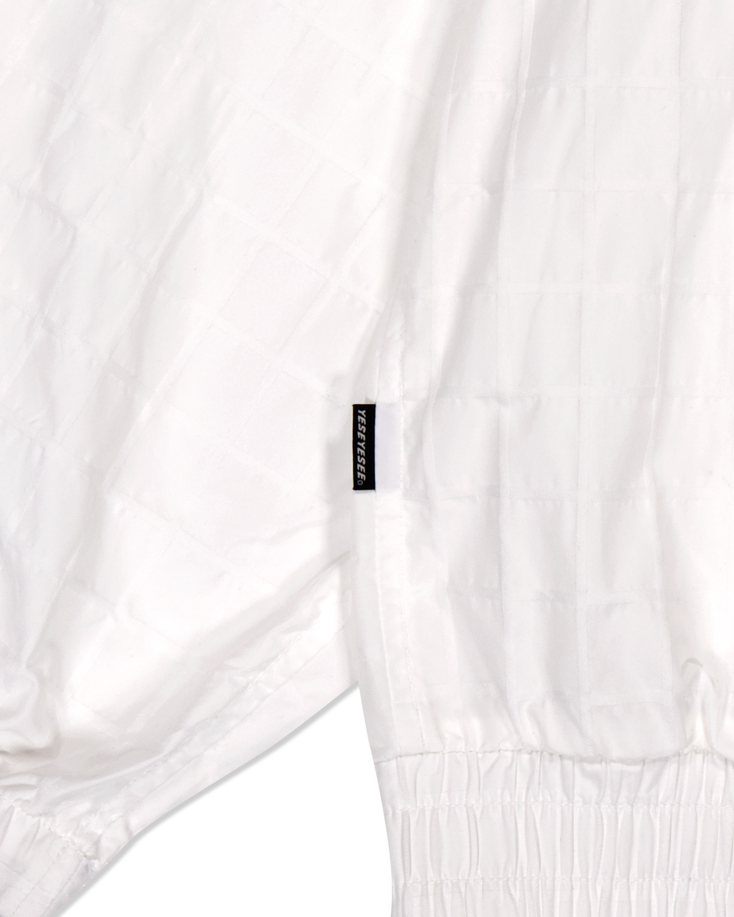 Windowpane Zip Blouson
