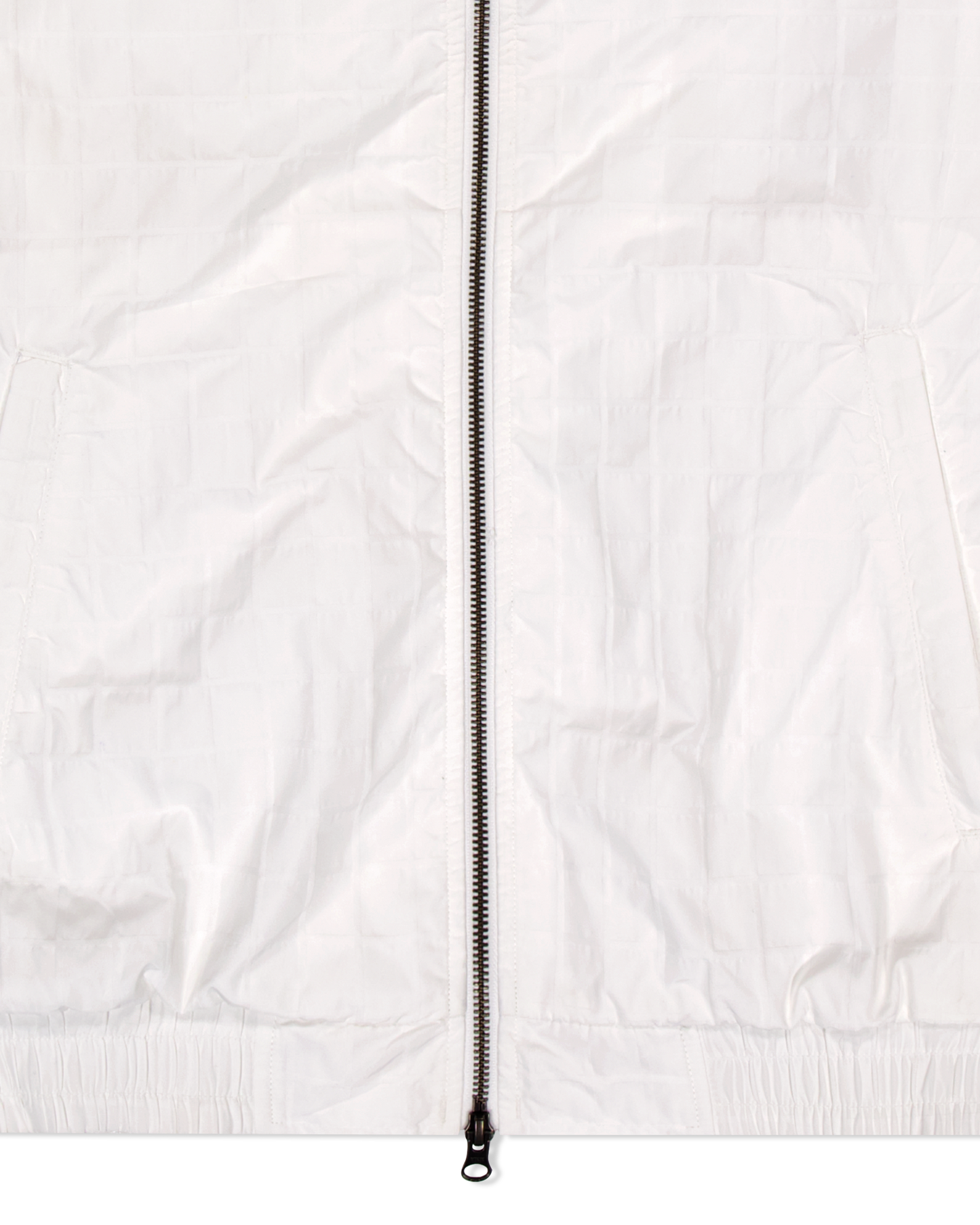 Windowpane Zip Blouson