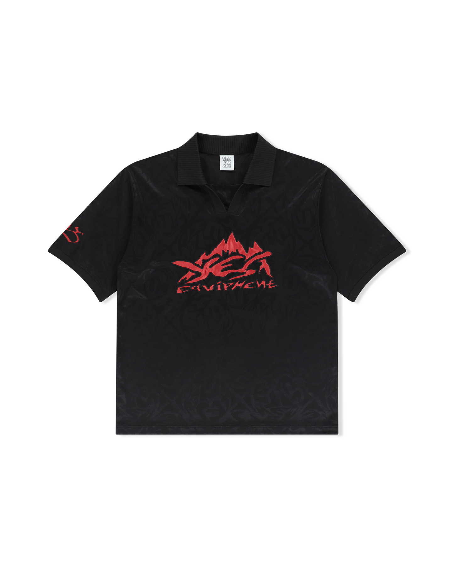 Y.E.S Jacquard Football Tee