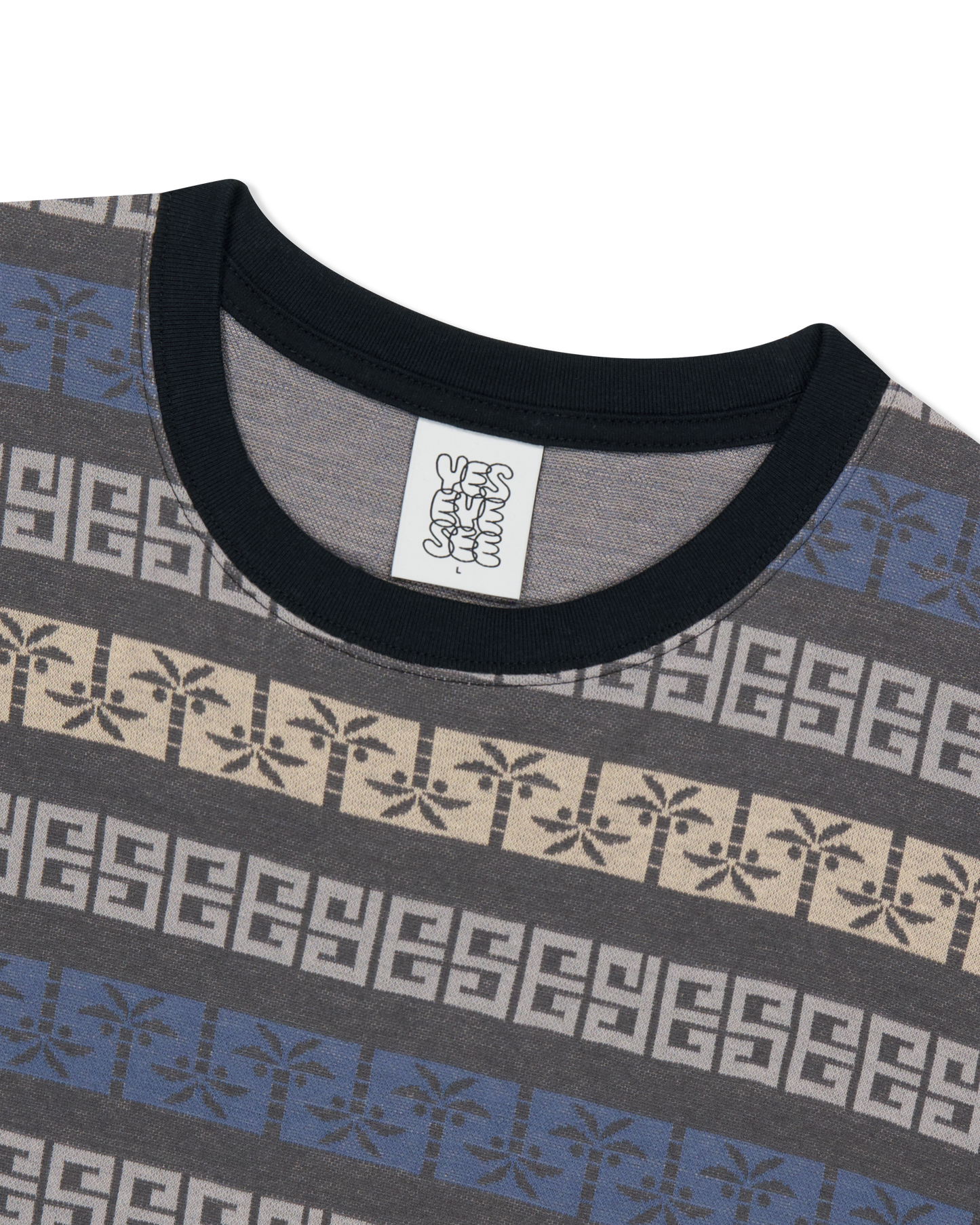 Y.E.S Palm Jacquard Tee