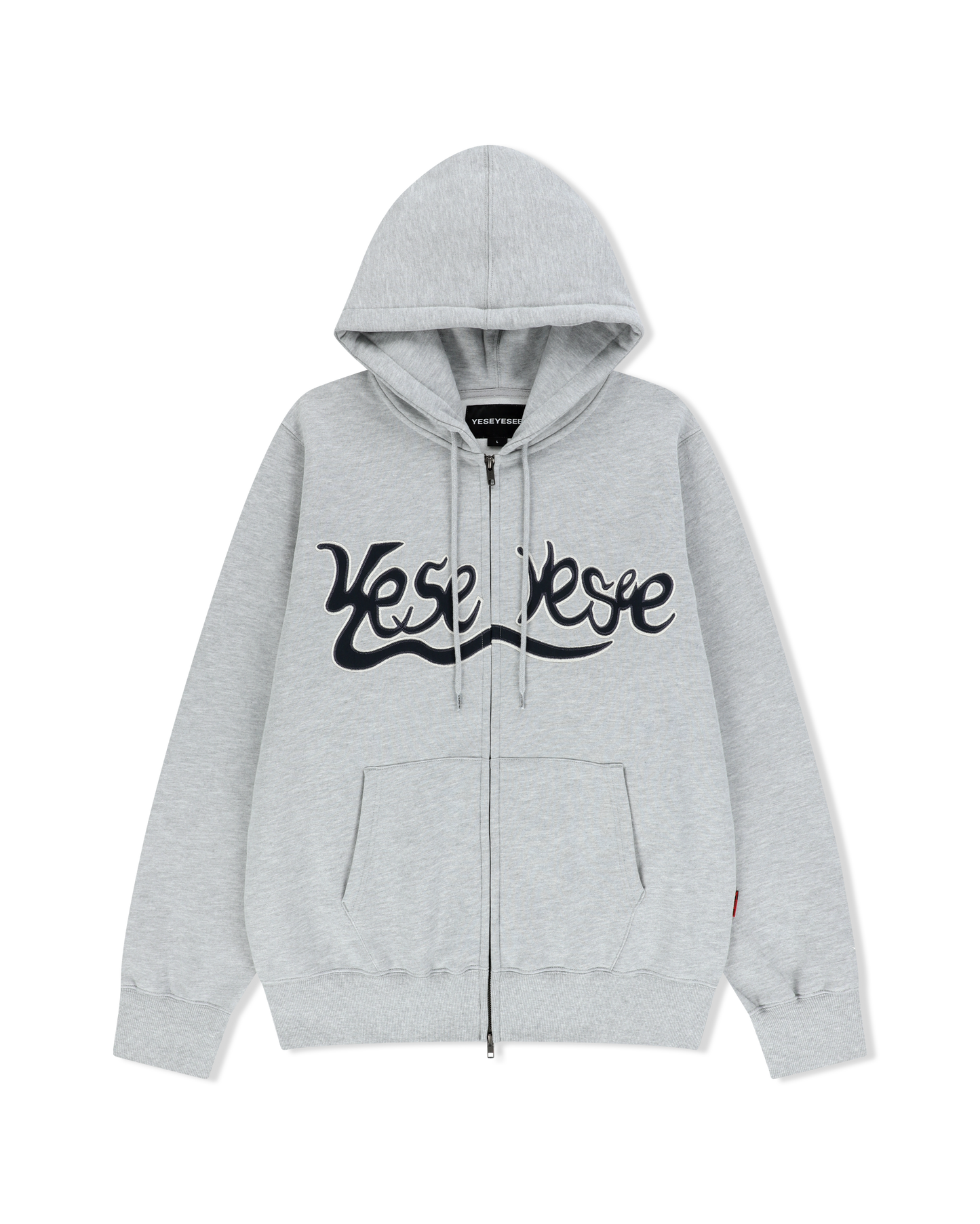Y.E.S Snail Logo Zip-up Hoodie