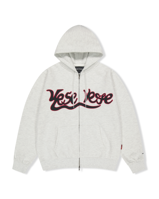 Y.E.S Snail Logo Zip-up Hoodie (23FW)