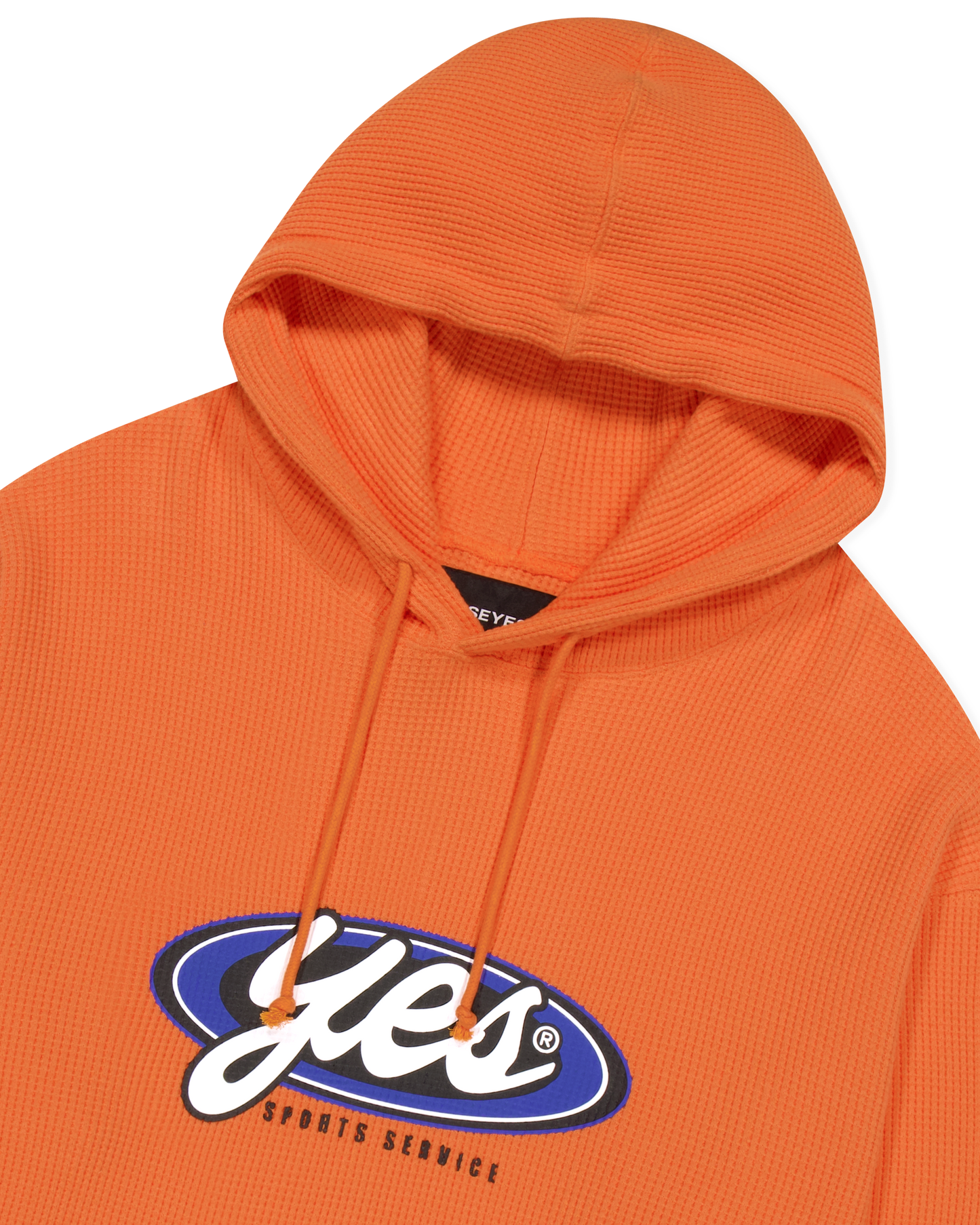 Y.E.S Waffle Hoodie