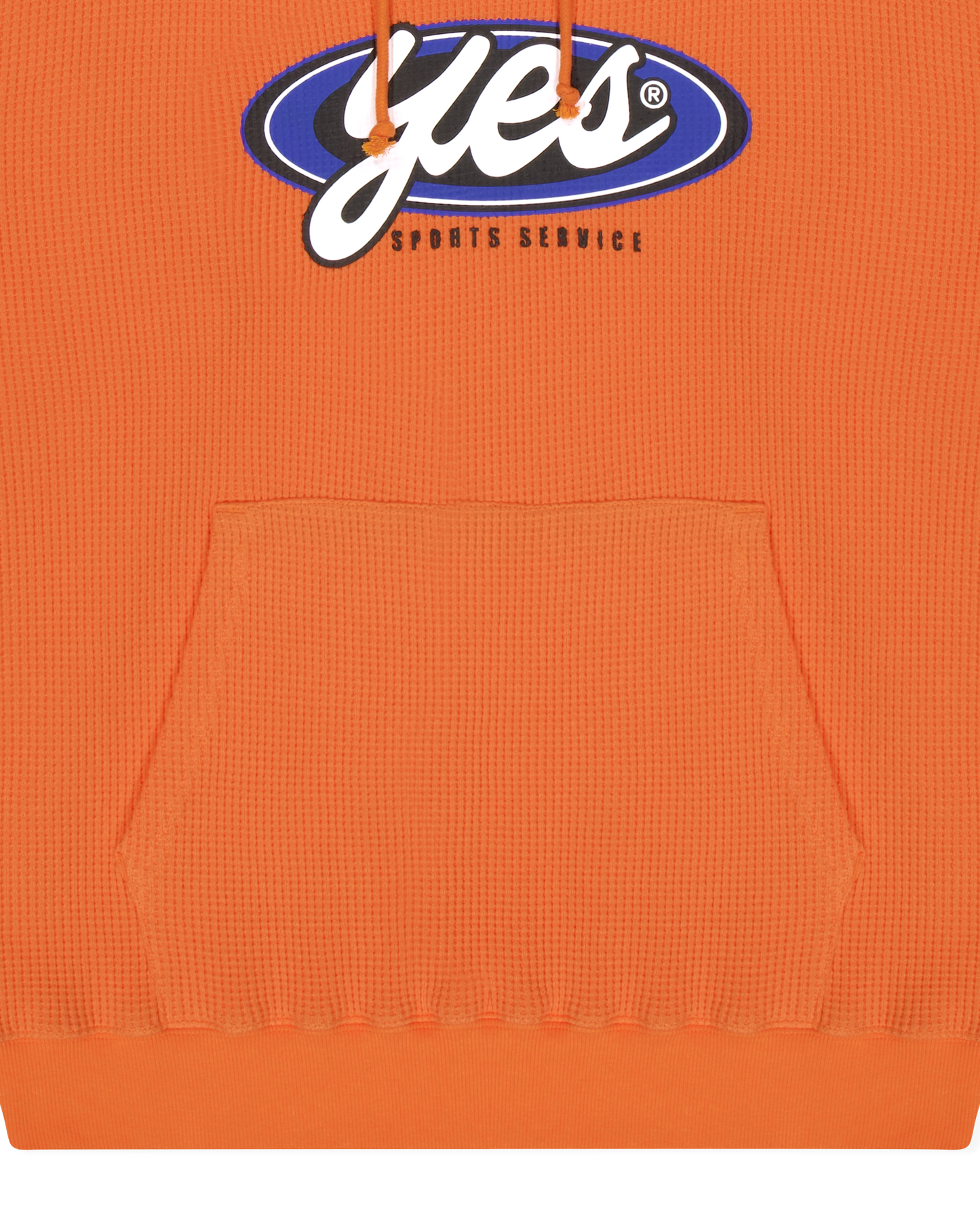Y.E.S Waffle Hoodie