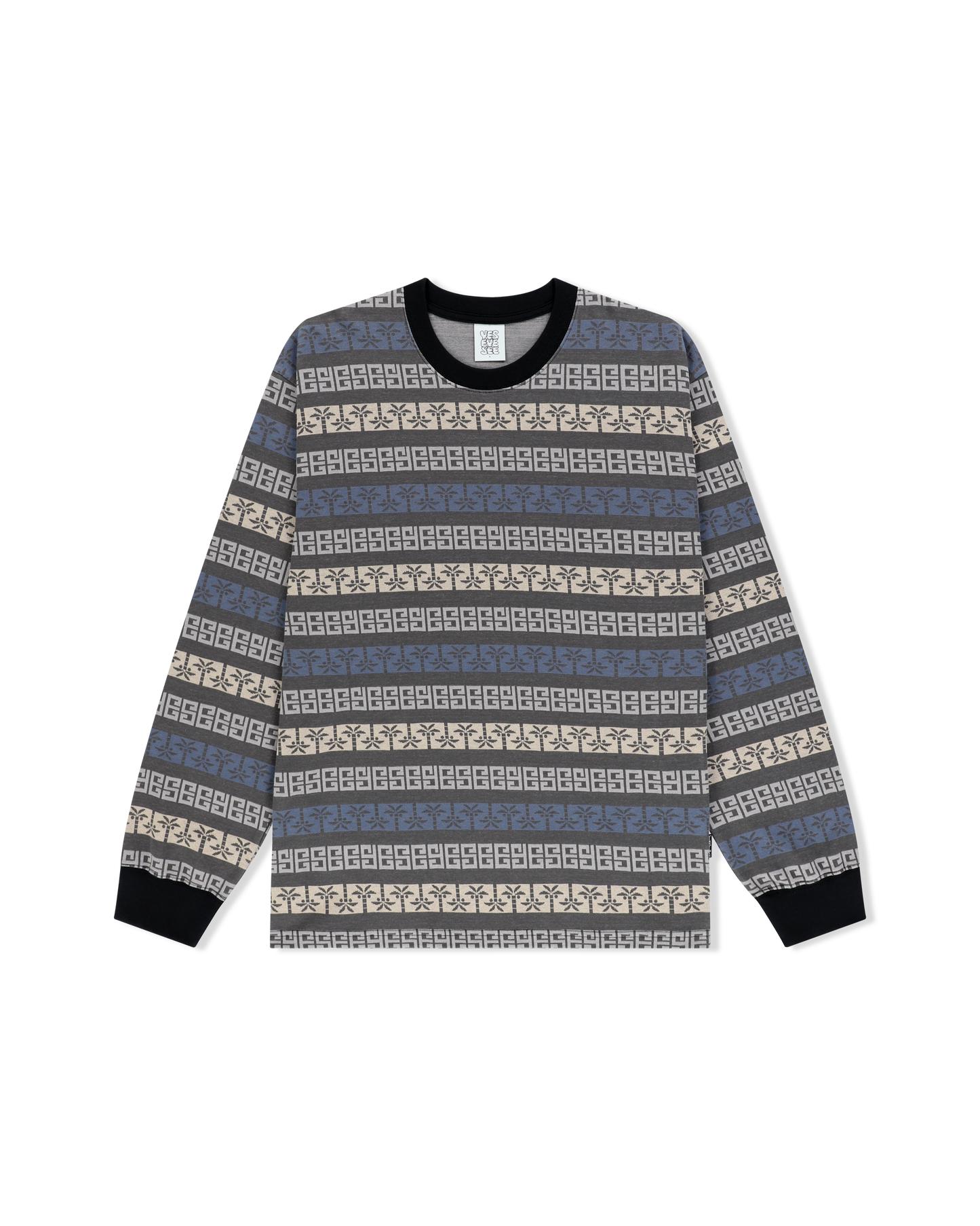 Y.E.S Palm Jacquard L/S