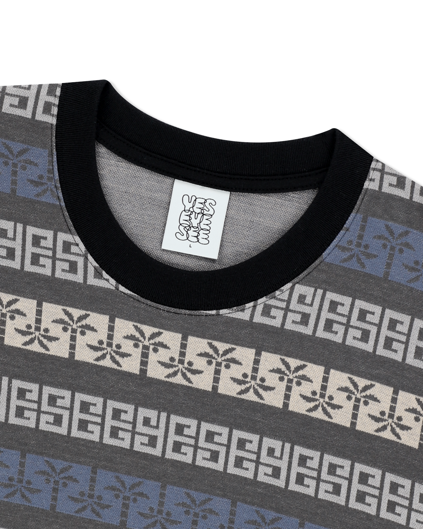 Y.E.S Palm Jacquard L/S